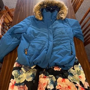 Obermeyer ski pants and jacket